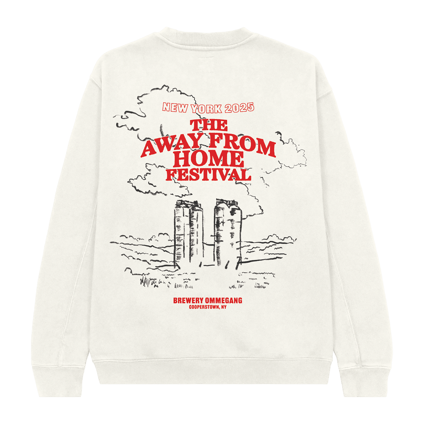 The Away From Home Festival Crewneck (Ecru)