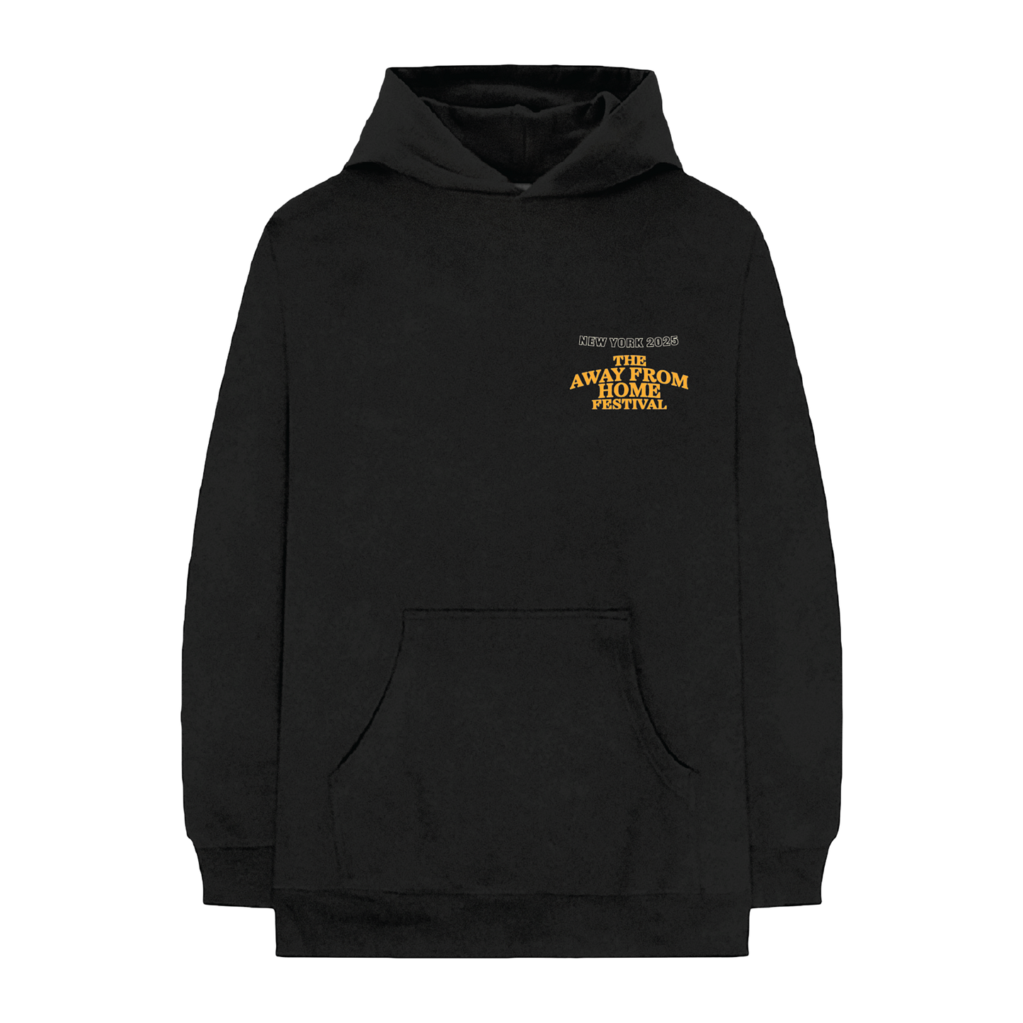 The Away From Home Festival Hoodie (Black)