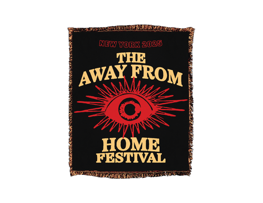 The Away From Home Festival Blanket (Black)