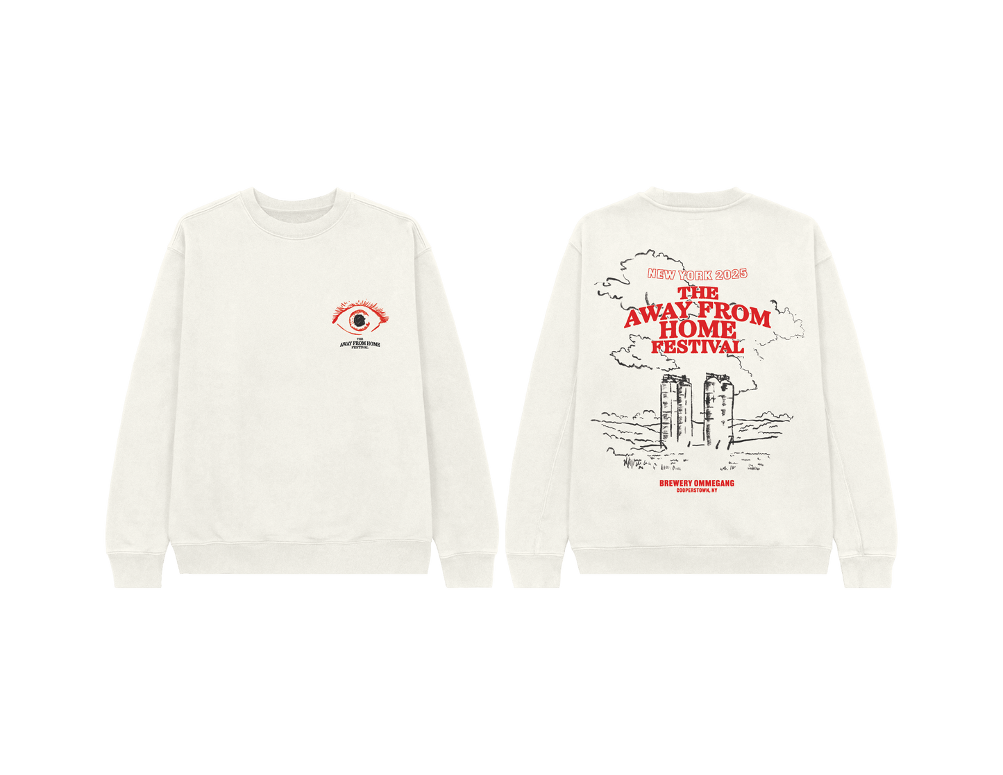 The Away From Home Festival Crewneck (Ecru)